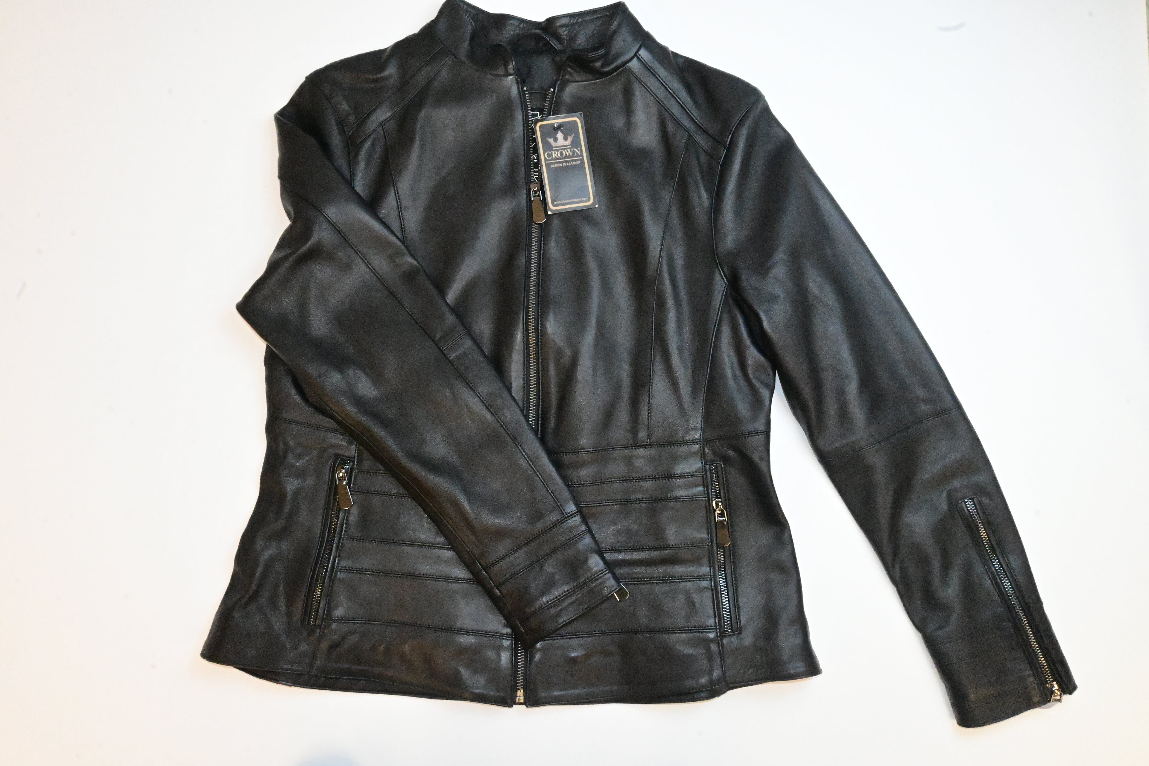 CROWN -DAMA NEGRA BIKER