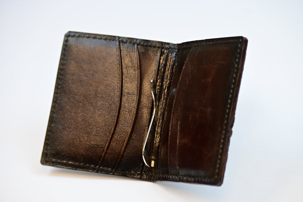 Alligator, Bovine & Stingray Leather Card Wallet