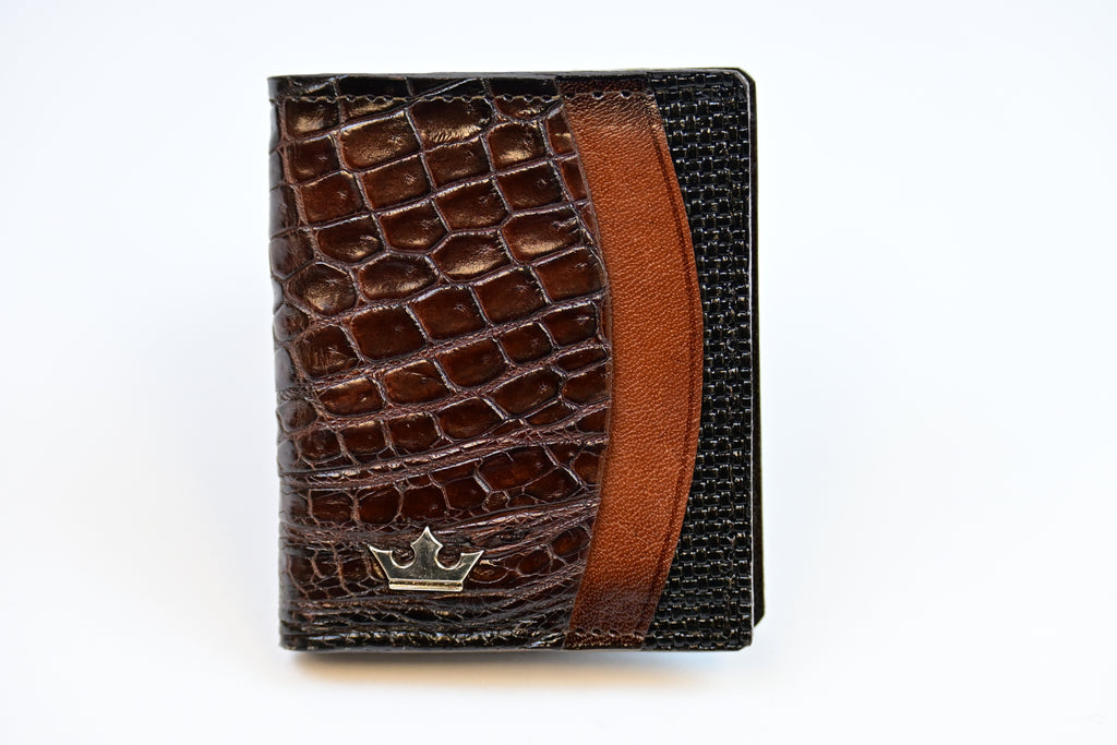 Alligator, Bovine & Stingray Leather Card Wallet