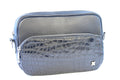 BLACK CROCODILE CROSSBODY