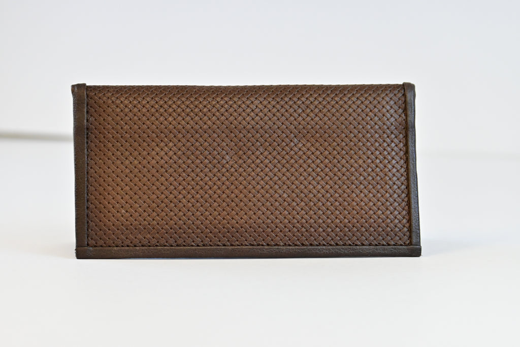Crocodile Skin Brown Rodeo Wallet