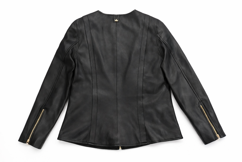 CROWN DAMA - NEGRO Y DORADO - NCH37