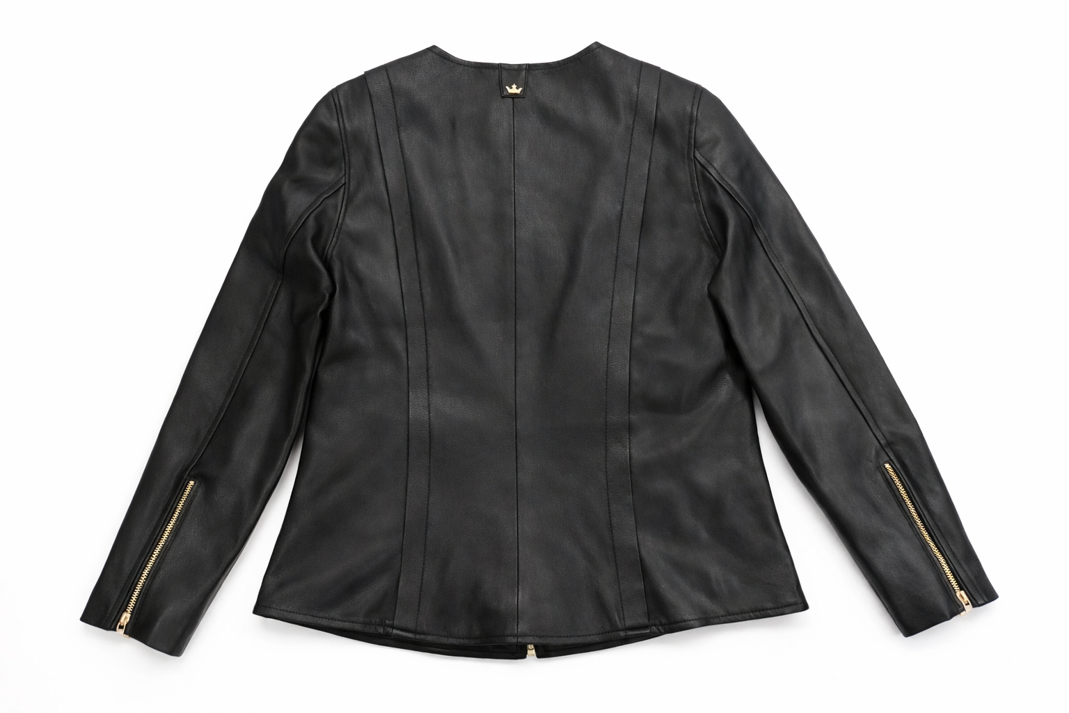 CROWN DAMA - NEGRO Y DORADO - NCH37