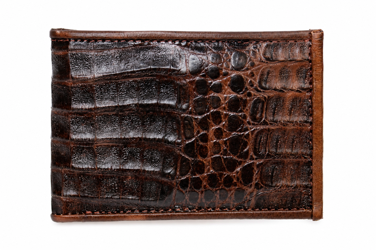 CROCODILE BI-FOLD WALLET