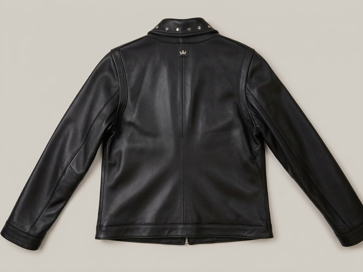 Black Leather Crocodile